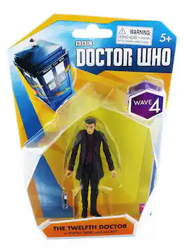 Seven20 - Doctor Who 3.75" Action Figure: 12th Doctor ( Shirt/ Jacket) - Purple