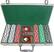 Front Standard. Trademark Games - Dice-Striped 300-Piece 11.5-Gram Poker Chip Set.