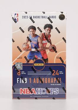2023-24 Panini NBA Hoops Basketball Hobby Box