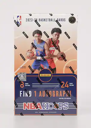 IN PA 2023-24 BASKETBALL CARDS PANINI PANINI PA PANINI PANINI PANINI PANINI PANINI UWM ININUA INI ROCKE ININU TROIT Wreson 9 1 PANINI ININVA IN.NVO IN AUSAR AMEN THOMPSON IN: THOM PANINI Ud ININVA PANINI 2 PANINI 14ISP4 CARDS PANINI LNINDA PACKS 8 PER PACK 24 PER BOX FIND 1 AUTOGRAPH! PER BOX, ON AVERAGE NBAHOOPS NB PANINI PS AGES 4 NO PURCHASE NECESSARY SEE PACK FOR DETAILS