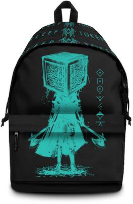 PopMarket - Sleep Token - Rocksax - Sleep Token - Granite Logo - Daypack with Laptop Pocket (Black) - Multicolor