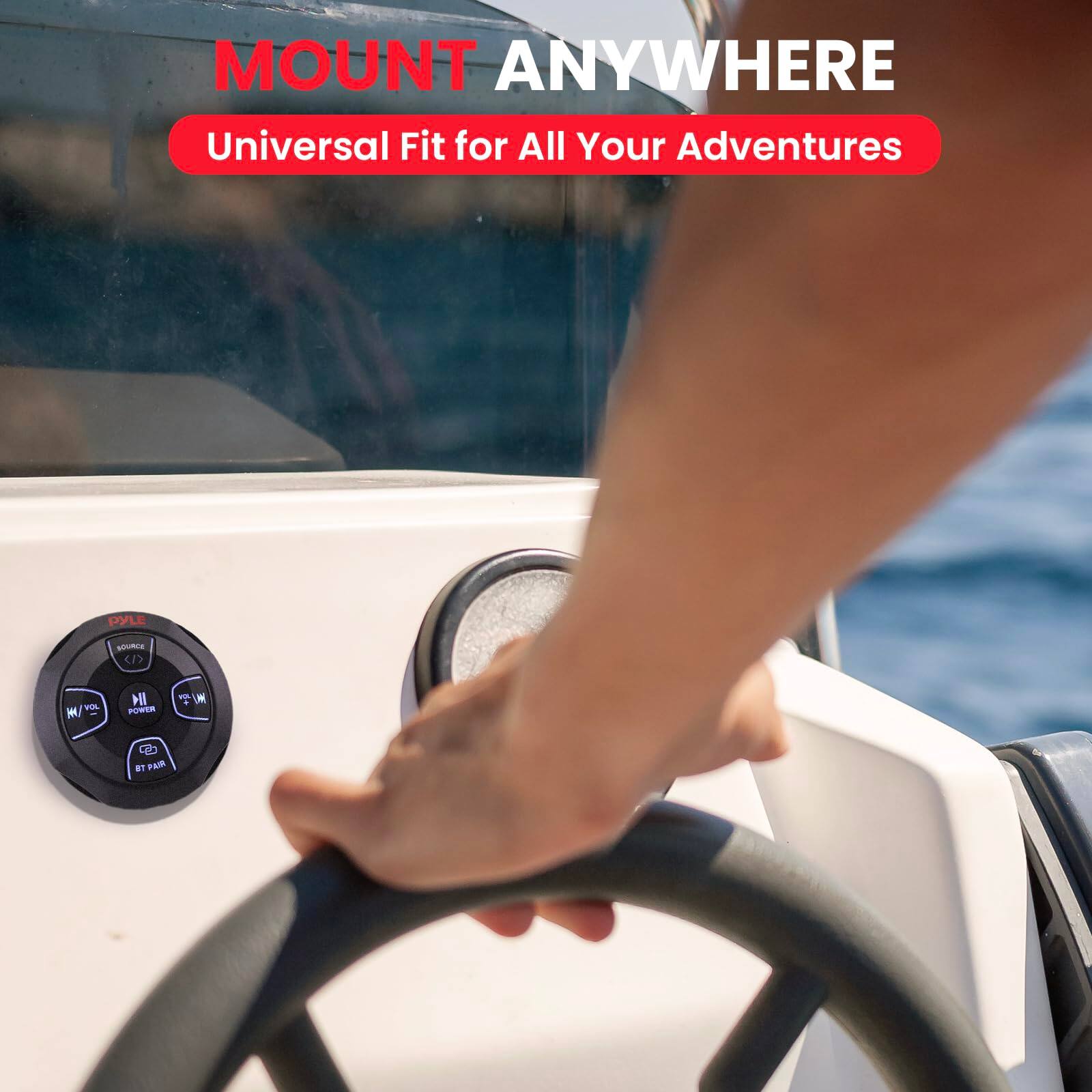 MOUNT ANYWHERE  
Universal Fit for All Your Adventures