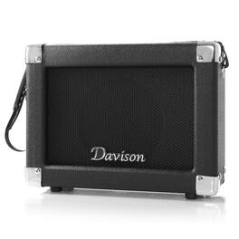Davison Guitars - 15-Watt Electric Bass Guitar Amplifier - 15W Amp for Musical Instruments - Black