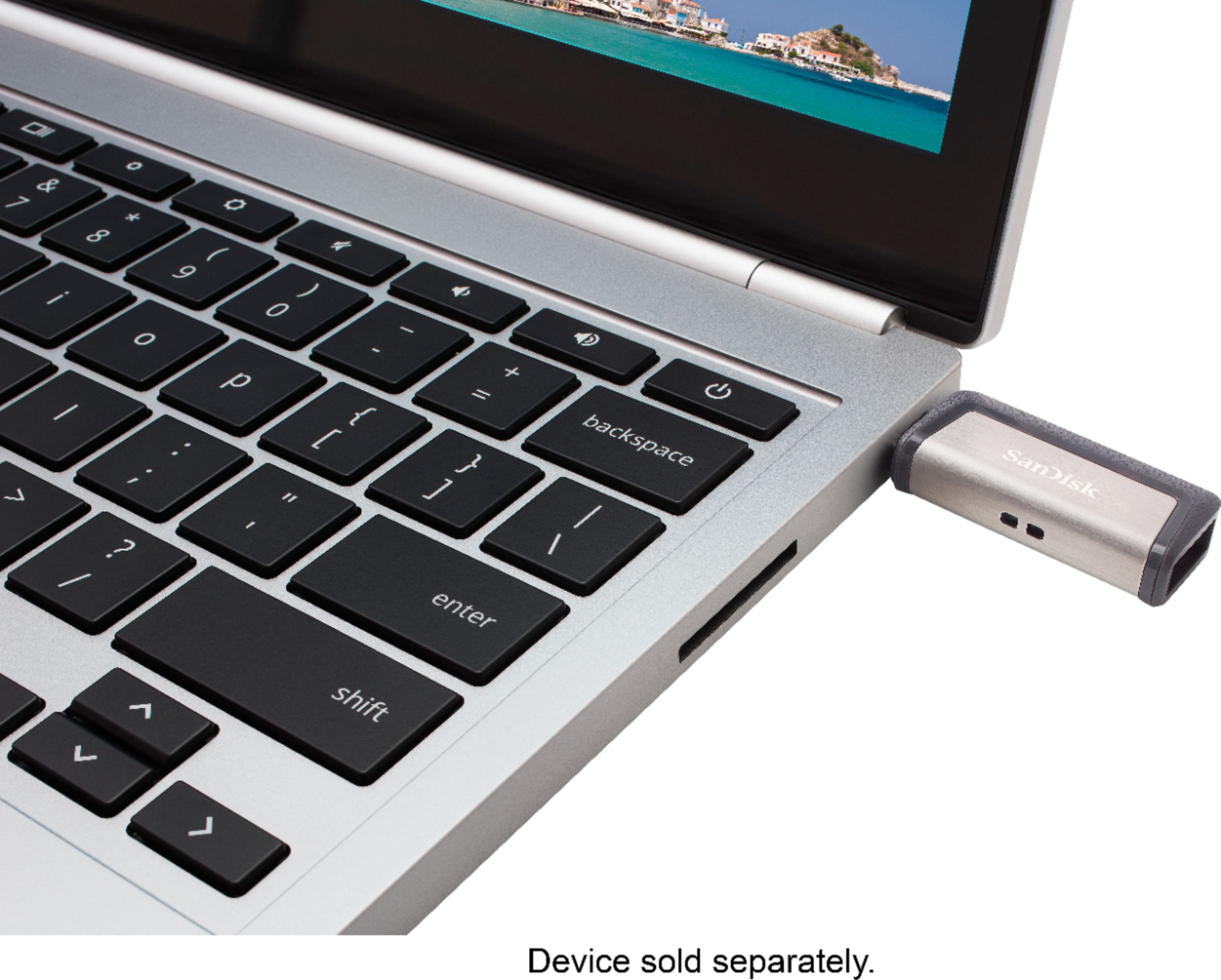 Alt View 24. SanDisk - Ultra 32GB USB 3.1, USB Type-C Flash Drive.