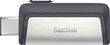 SanDisk - Ultra 16GB USB 3.1, USB Type-C Flash Drive - Larger Front