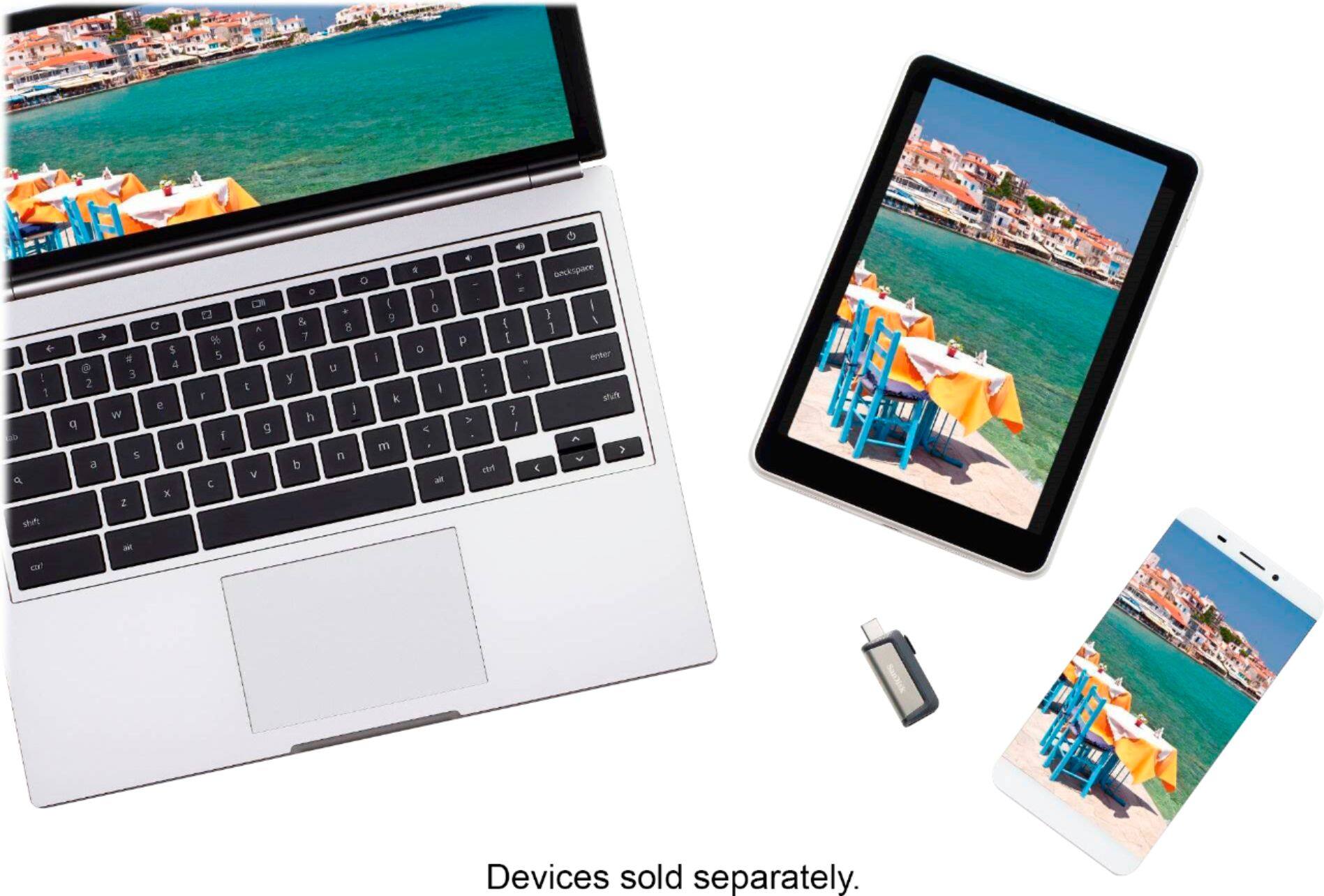 Alt View 25. SanDisk - Ultra 64GB USB 3.1, USB Type-C Flash Drive.