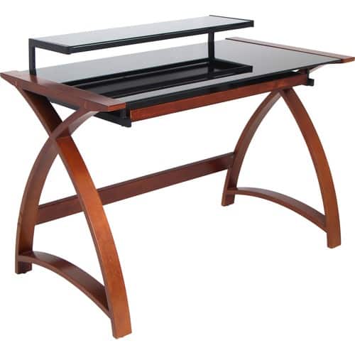 Front Standard. LumiSource - Bentley Table Desk - Rectangle Table Top, 1 Drawers.