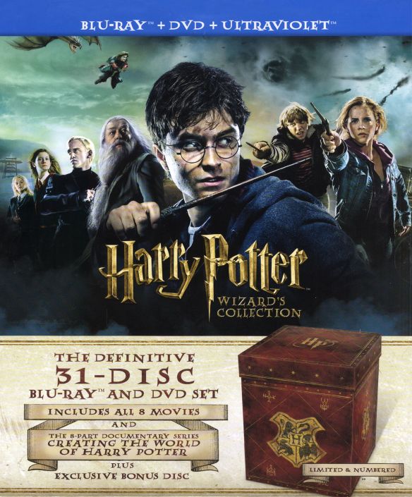 Best Buy: Harry Potter Collection Discs] [Includes Digital Copy] [UltraViolet] [Blu-ray/DVD]