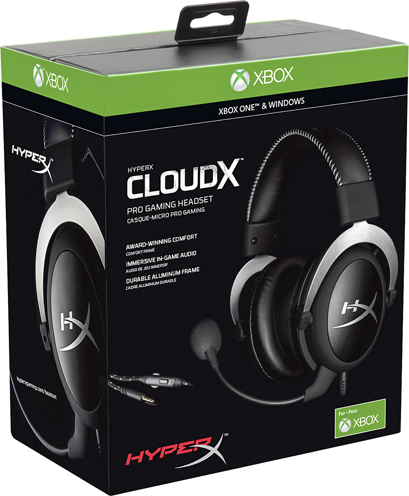 hyperx cloudx gaming headset for xbox one