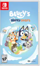 NINTENDO SWITCH
BLUEY'S HAPPY SNAPS
RATING PENDING RP ESRB
GAMELOFT
