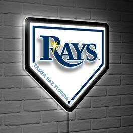 Evergreen Enterprises - Tampa Bay Rays LED Wall Home Plate - Multicolor