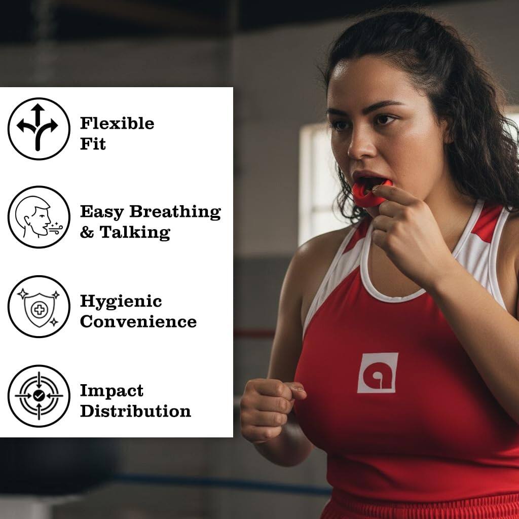 Flexible Fit  
Easy Breathing & Talking  
Hygienic Convenience  
Impact Distribution