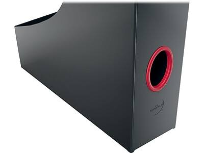 Alt View 2. Durable - Durable VARICOLOR Plastic Magazine Racks, Gray/Multicolor, 5/Pack (770657) - Gray/Multicolor.