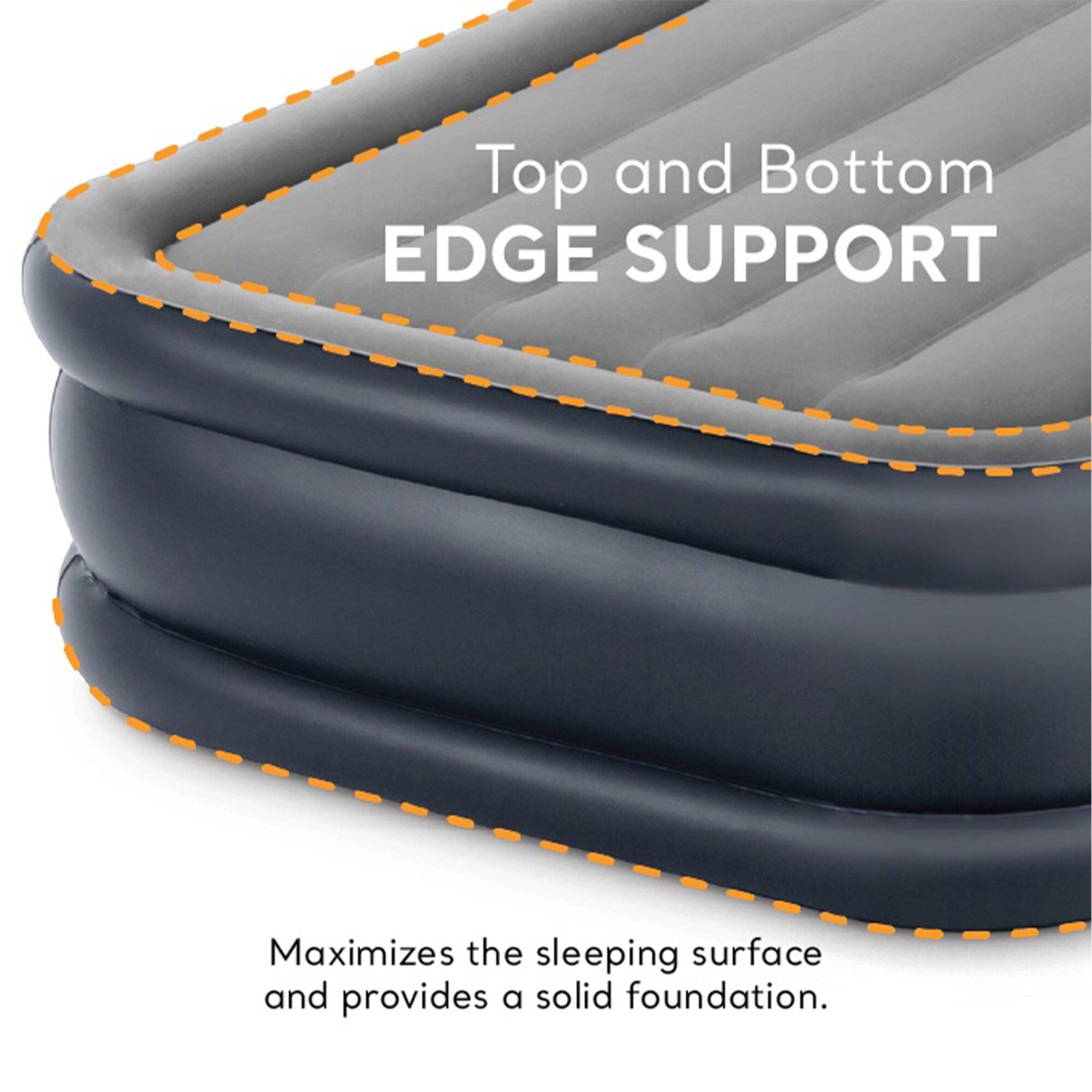 Top and Bottom EDGE SUPPORT

Maximizes the sleeping surface and provides a solid foundation.