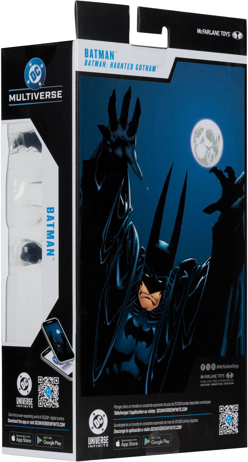 McFARLANE TOYS BATMAN BATMAN: HAUNTED GOTHAM DC MULTIVERSE BATMAN UNIVERSE DC UNIVERSE INFINITE

Download the app or visit DCUNIVERSEINFINITE.COM

GET IT ON App Store Google Play

McFARLANE TOYS

1 IX 1220 EIPE A 85254-008

de plus de 25 000 bandes dessinées numériques

Plongez dans un monde de constante expansion

Téléchargez l'application : visitez DCUNIVERSEINFINITE.COM

Descargue en un mundo constante la aplicación : visito DCUNIVERSEINFINITE.COM