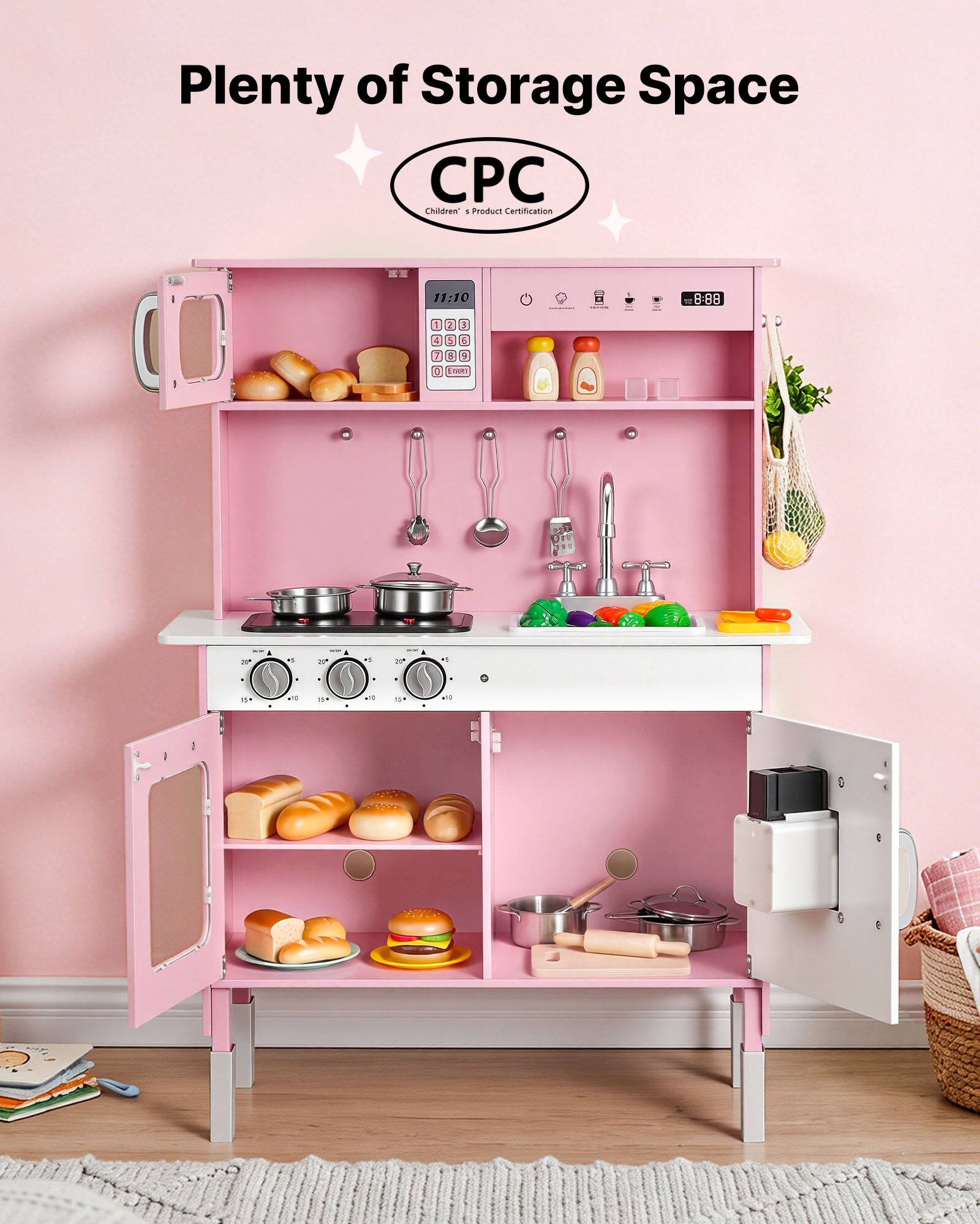 Plenty of Storage Space  
CPC  
Children's Product Certification  
11:10  
8:88