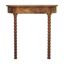 Artisan Furniture - Spindle Radiator Console Table, Brown - Beige