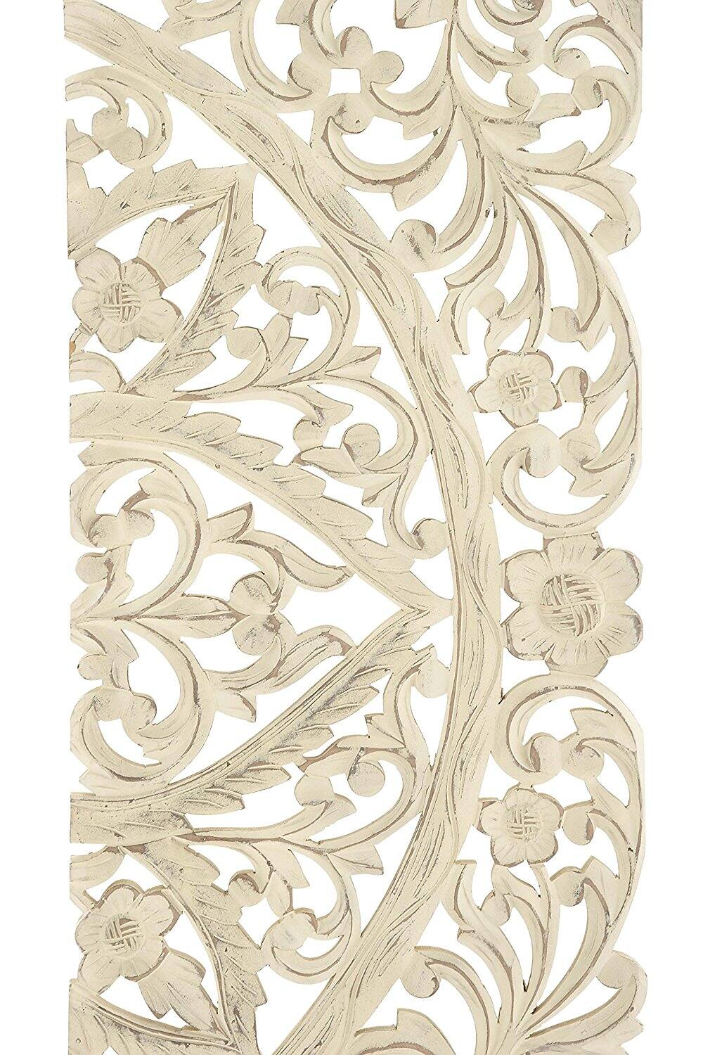 Alt View 1. Manhattan Lane - Wood Wall Plaque Can Be Placed Anywhere Set Of 3 - White.