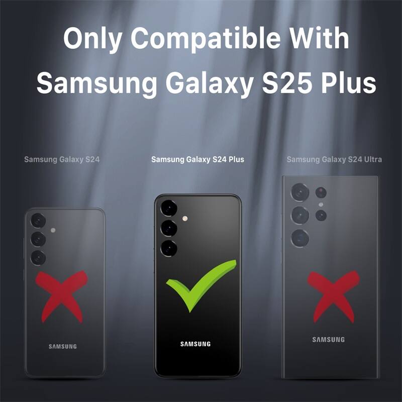 Only Compatible With Samsung Galaxy S25 Plus, Samsung Galaxy S24, Samsung Galaxy S24 Plus, Samsung Galaxy S24 Ultra