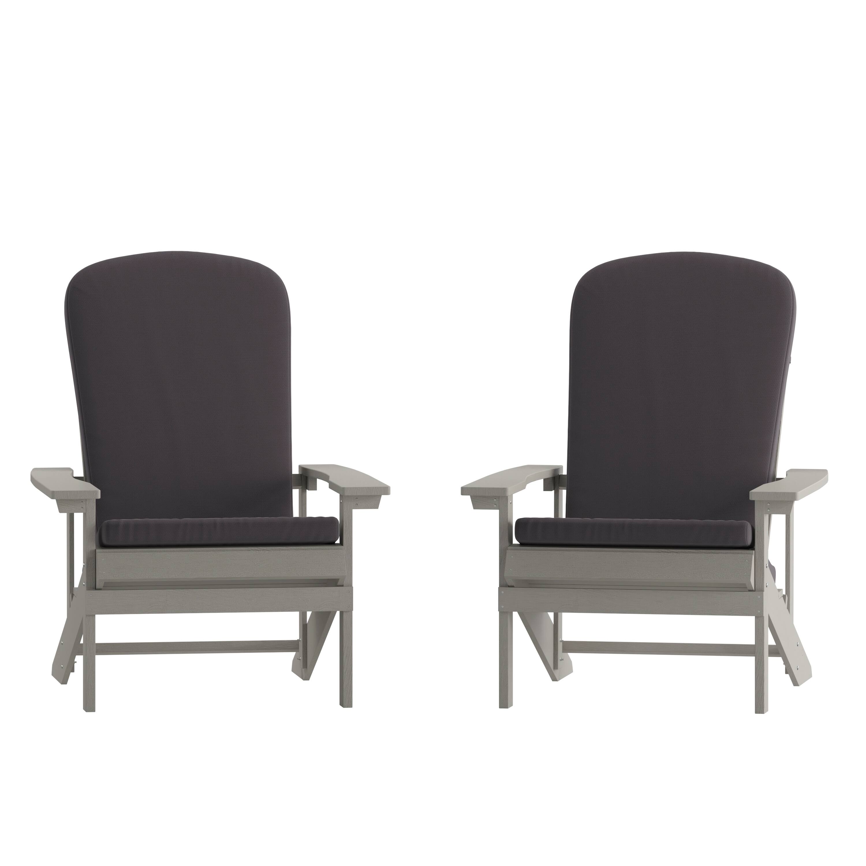 Gray Cushions/Gray Frame