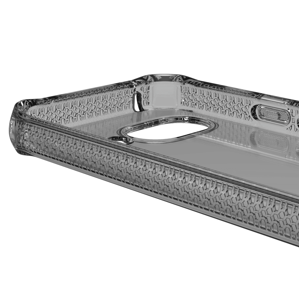 Alt View 5. Itskins - Spectrum_R Clear Case for Google Pixel 9a - Black.