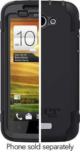  OtterBox - Defender Series Case for HTC One X Mobile Phones - Black