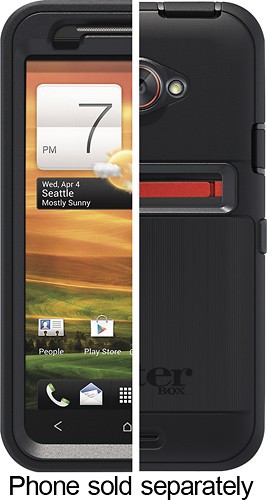  OtterBox - Defender Series Case for HTC EVO 4G LTE Mobile Phones - Black