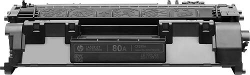 Alt View 1. HP - 80A Toner Cartridge - Black.