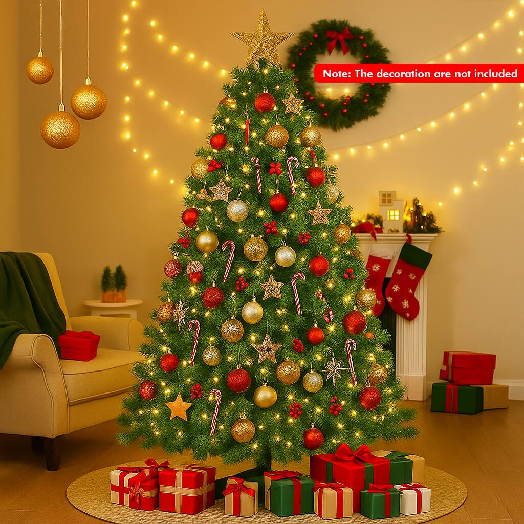 Note: The decorations are not included.