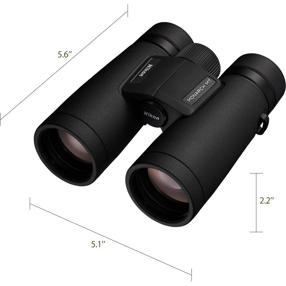 5.6" Nikon MONARCH M7 2.2" 5.1"