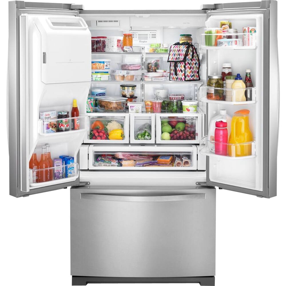 Customer Reviews: Whirlpool 27.0 Cu. Ft. French Door Refrigerator with ...