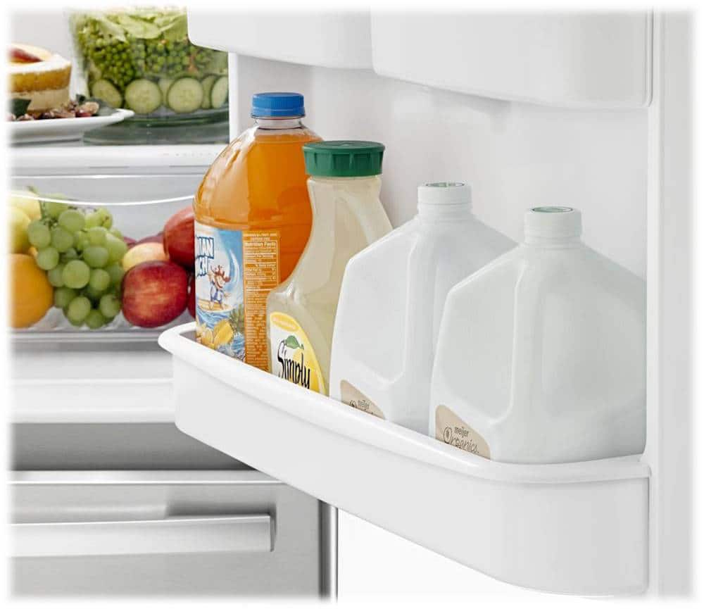 Alt View 12. Amana - 22.1 Cu. Ft. Bottom-Freezer Refrigerator - Black.