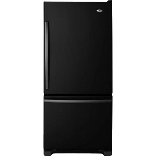 Amana 18.5 Cu. Ft. BottomFreezer Refrigerator Black ABB1924BRB Best Buy
