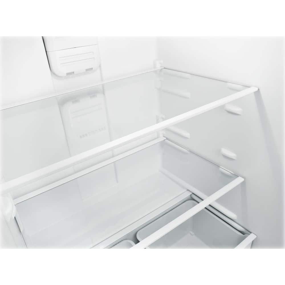 Best Buy Amana 18 Cu. Ft. TopFreezer Refrigerator Black ART348FFFB