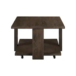 Liberty Furniture Industries - Harrison Cocktail Table for Living Room - Espresso Oak - Brown