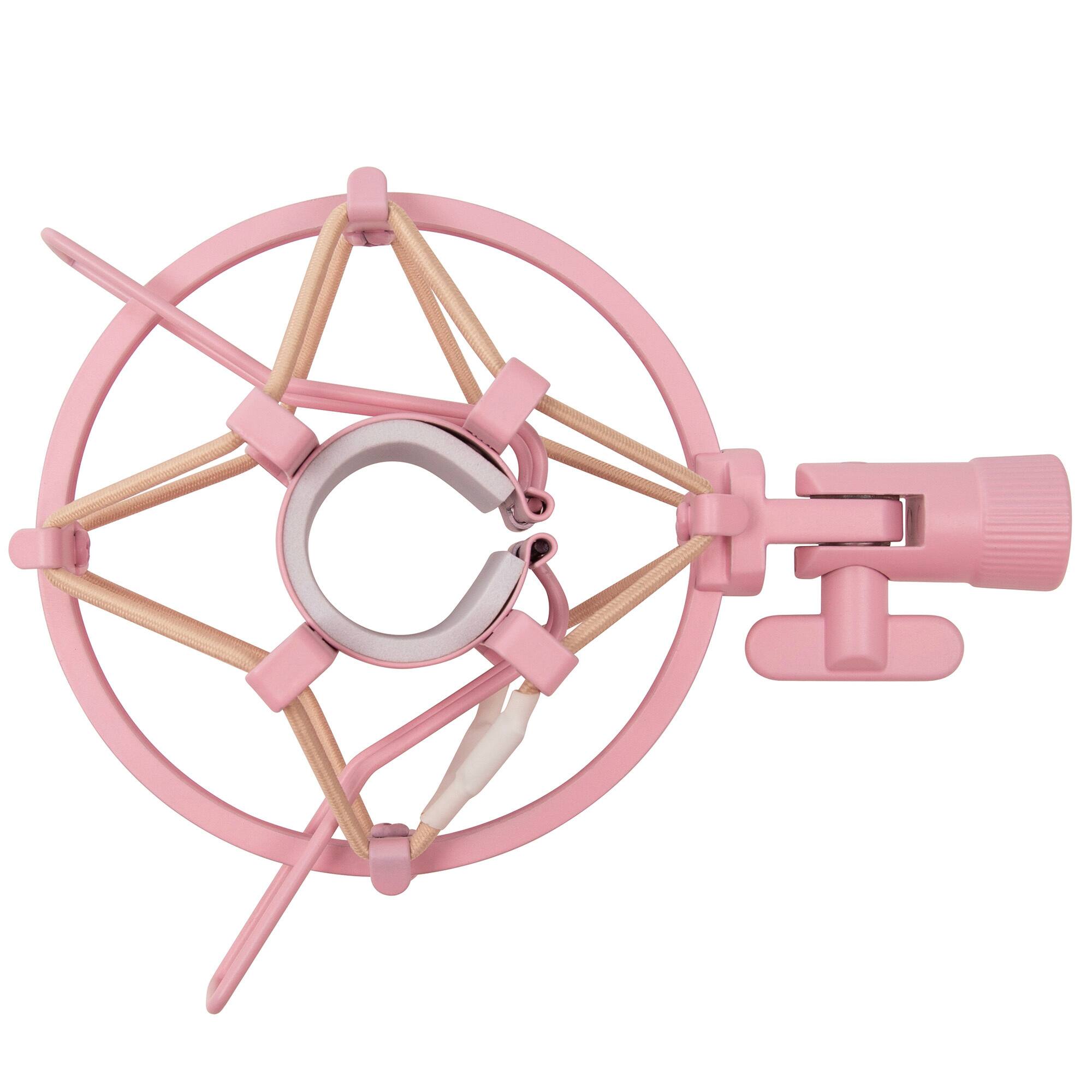 Left. FocusProAudio - Focus Pro Audio Shock Mount for Samson Q2U Microphone - Pink.