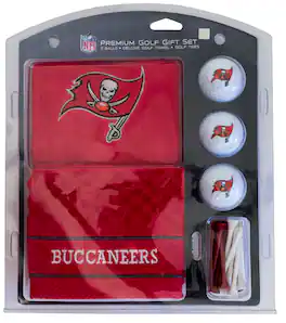 Team Golf - Tampa Bay Buccaneers Embroidered Golf Gift Set - Multicolor