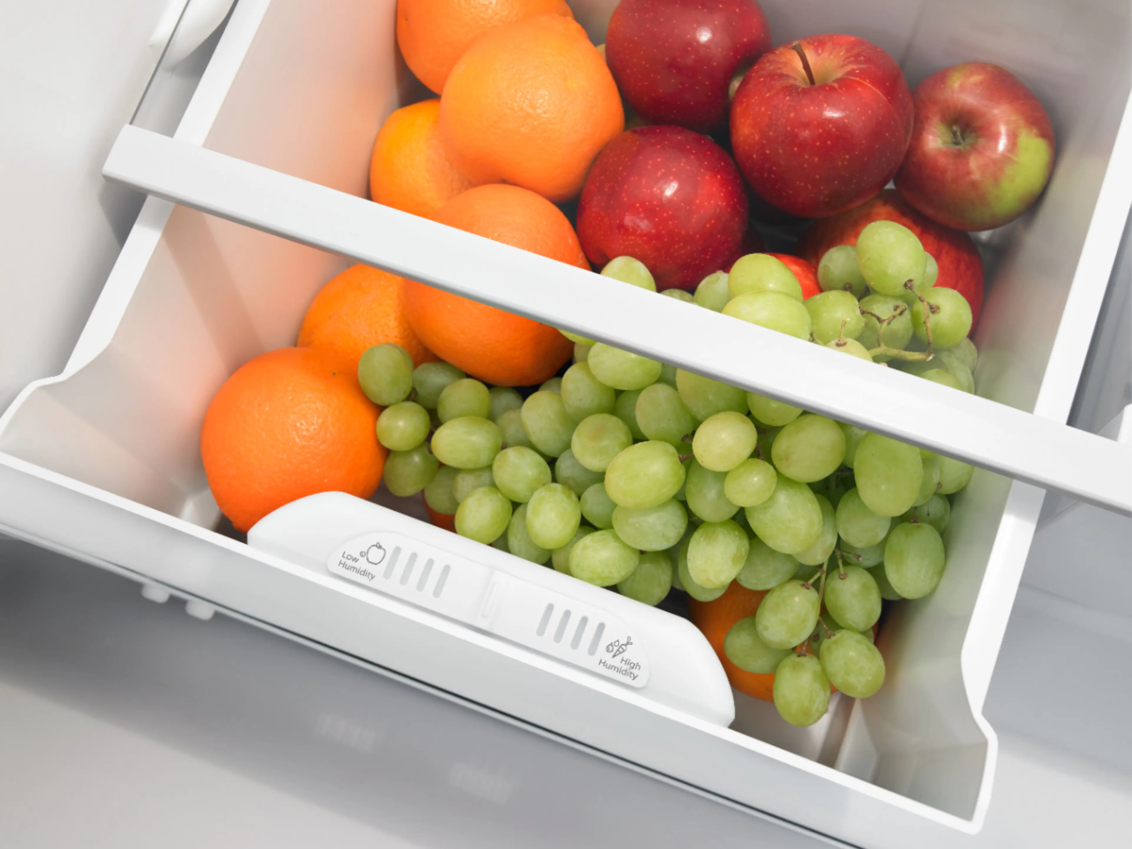 Alt View 15. Amana - 18 Cu. Ft. Top-Freezer Refrigerator - Stainless Steel.