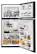 Alt View 2. Amana - 18 Cu. Ft. Top-Freezer Refrigerator - Black.