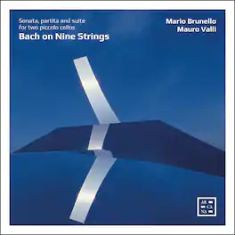 4 String Instruments Labeled Mario Brunello Bach on Nine Strings Suite, Partita and Sonata for Two ...