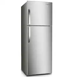 Premium Levella - 7.0 CuFt Top Freezer Frost-Free Refrigerator - Stainless Steel