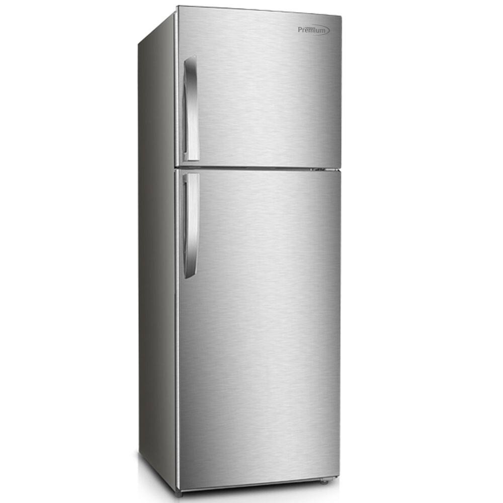 Front. Premium Levella - 7.0 CuFt Top Freezer Frost-Free Refrigerator in Stainless Steel - Stainless Steel.