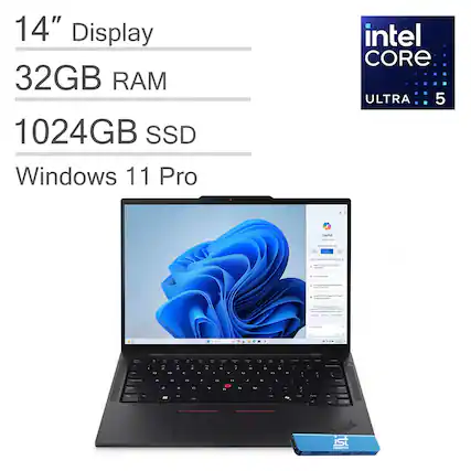 14" Display
32GB RAM
1024GB SSD
Windows 11 Pro
Intel Core Ultra 5