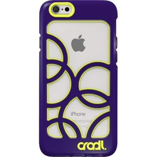 cradl. - Bubbles Case for Apple iPhone 6 and 6s - Lightning/Violaceous - Larger Front