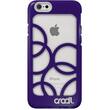 cradl. - Bubbles Case for Apple iPhone 6 and 6s - Purple - Larger Front