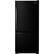 Front. Amana - 18.7 Cu. Ft. Bottom-Freezer Refrigerator - Black.