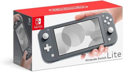 Switch Lite Gray Console with LEGO Horizon Adventures Game Switch Lite Gray Console with LEGO Horizon Adventures Game