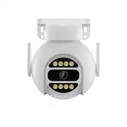 Front. Cluzine - 4MP Tuya PTZ WiFi IP Camera Smart Home Security HD Camera.