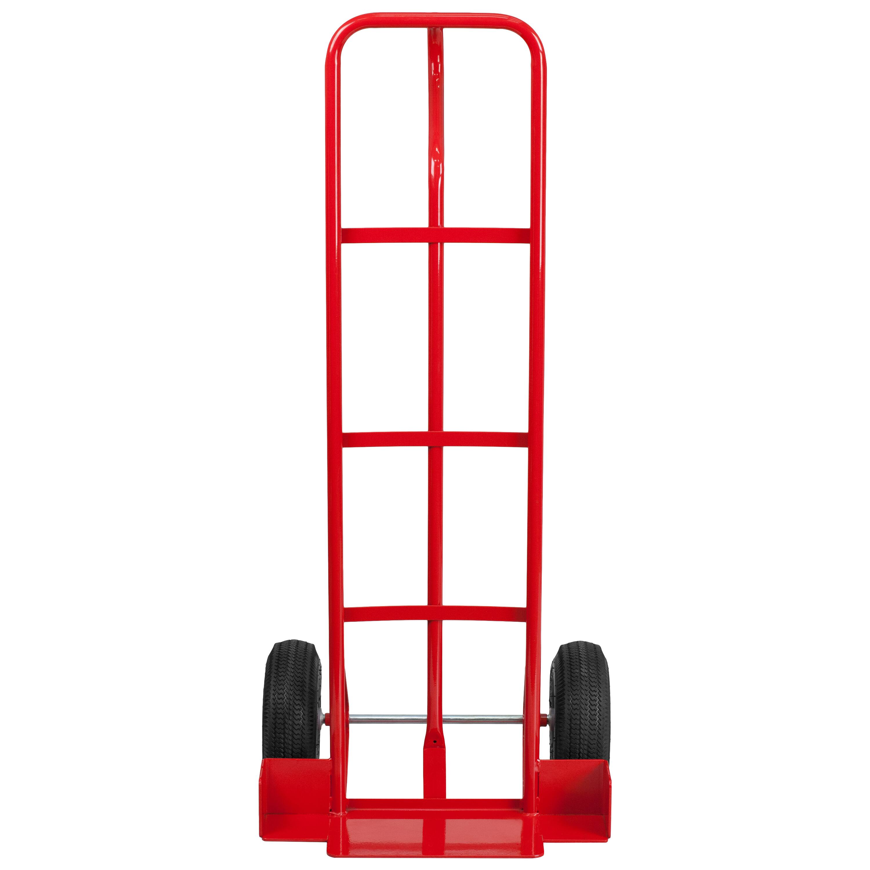 Alt View 5. Emma + Oliver - Heavy Duty Metal Chiavari Stack Chair Dolly - Red.