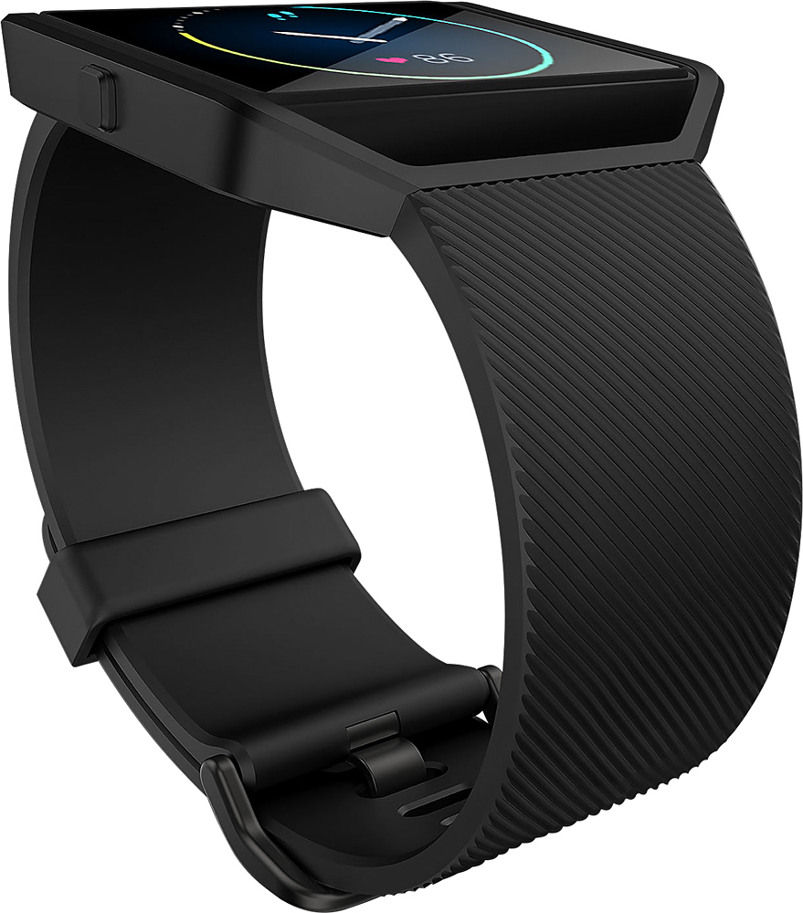 Best Buy: Fitbit Blaze Smart Fitness Watch (Large) Gunmetal FB502GMBKL